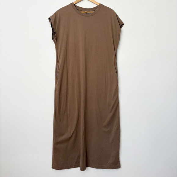 Uniqlo mercerized cotton sleeveless dress - Picture 2 of 4